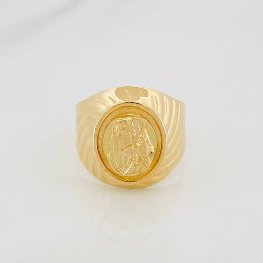 San Jose Ring 3.9g / Size 7 3/4 Yellow Gold 18K
