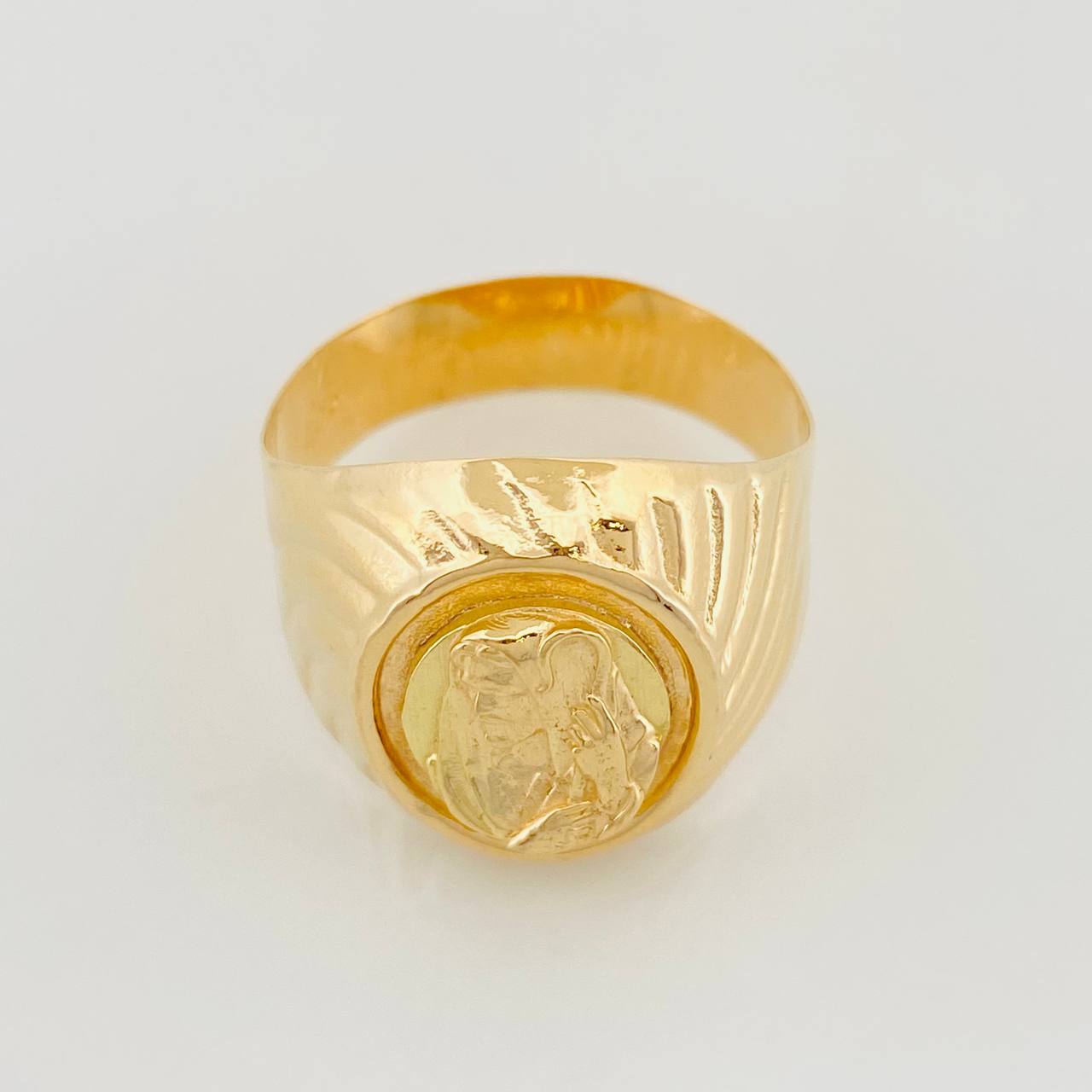 Anillo San Jose 3.95g / T7 1/2 Oro Amarillo 18K