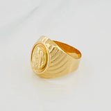 Anillo San Jose 3.95g / T7 1/2 Oro Amarillo 18K