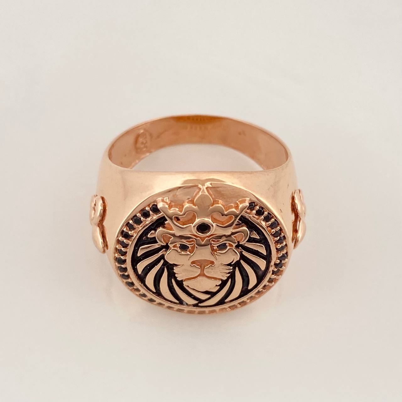 Anillo Tigre 10.15g / T10 3/4 Oro Rosa 18K