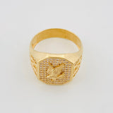Anillo Aguilar 9.05g / T10 1/4 Oro Amarillo 18K