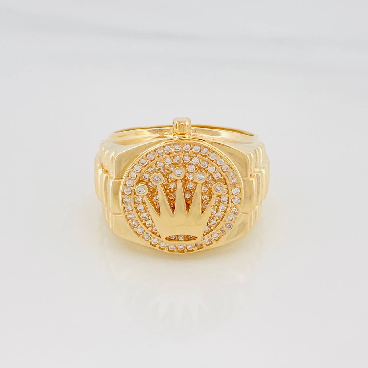 Anillo Corona 12.5g / T10 Oro Amarillo 18K