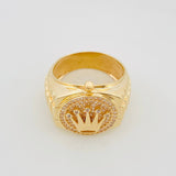 Anillo Corona 12.5g / T10 Oro Amarillo 18K