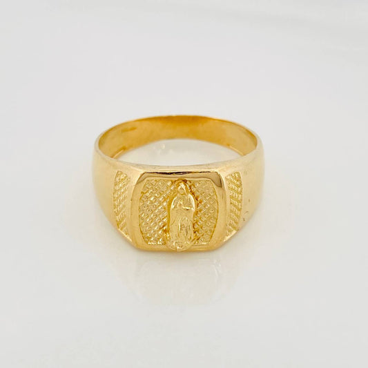 Anillo Virgen Guadalupe 4.2g / T8 3/4 Oro Amarillo 18K