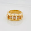 Anillo Bolas de Fuego 11.35g / T11 Oro Amarillo 18K