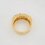 Anillo Bolas de Fuego 9.15g / T10 Oro Amarillo 18K