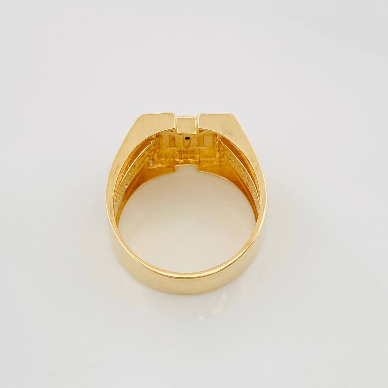 Anillo Medusa 8.05g / T9 Oro Amarillo 18K