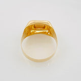 Anillo Ancla 3.55g / T11 1/2 Tres Oros 18K