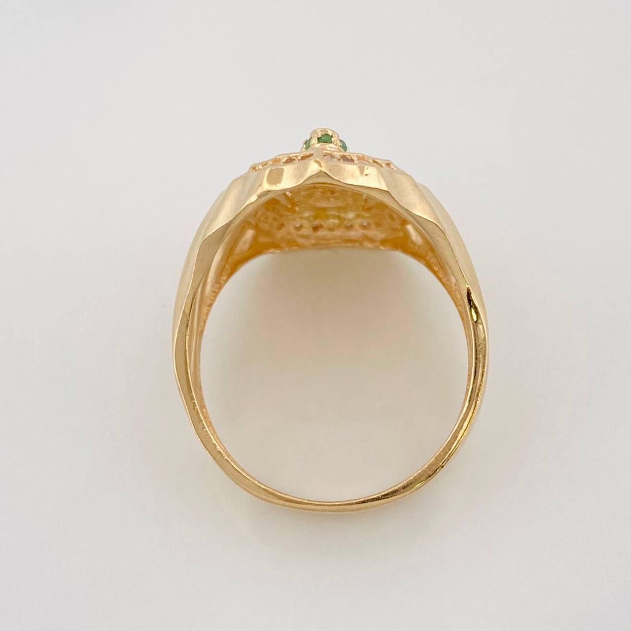 Anillo Virgen Guadalupe 6.95g / T8 1/2 Oro Amarillo 18K