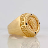 Anillo Medusa 10.1g / T10 1/2 Oro Amarillo 18K