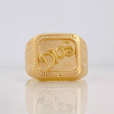 Ring God 3.45g / T8 1/2 Yellow Gold 18K