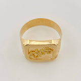 Ring God 3.45g / T8 1/2 Yellow Gold 18K