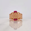 Anillo Virgen Guadalupe 8.75g / T9 3/4 Oro Rosa 18K