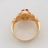 Anillo Virgen Guadalupe 8.75g / T9 3/4 Oro Rosa 18K