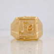 Anillo Fe 3.15g / T8 3/4 Oro Amarillo 18K