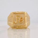Faith Ring 3g / T8 Yellow Gold 18K
