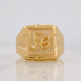 Faith Ring 3.1g / T9 Yellow Gold 18K