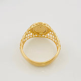 Ring Sign Weight 5.45g / T11 1/2 Two Golds Yellow Rose 18K