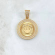 Pendant Medal Crown 7.05g / 1 1/2 in 18K Yellow Gold