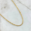 Rope Chain Roll-On 3.4gr / 45cm / 3.2mm Yellow Gold +3 18K