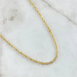 Cadena Lazo Roll-On 3.3gr / 45cm / 3mm Oro Amarillo +3 18K *
