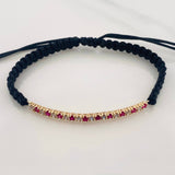 Linear Woven Bracelet Yellow Gold 18K