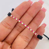 Linear Woven Bracelet Yellow Gold 18K
