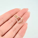 Dije Dios 1.05gr / 3/4 in / Oro Amarillo 18K *
