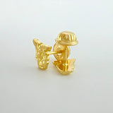 Topos San Miguel 0.6g / in / 6.4mm Oro Amarillo 18K