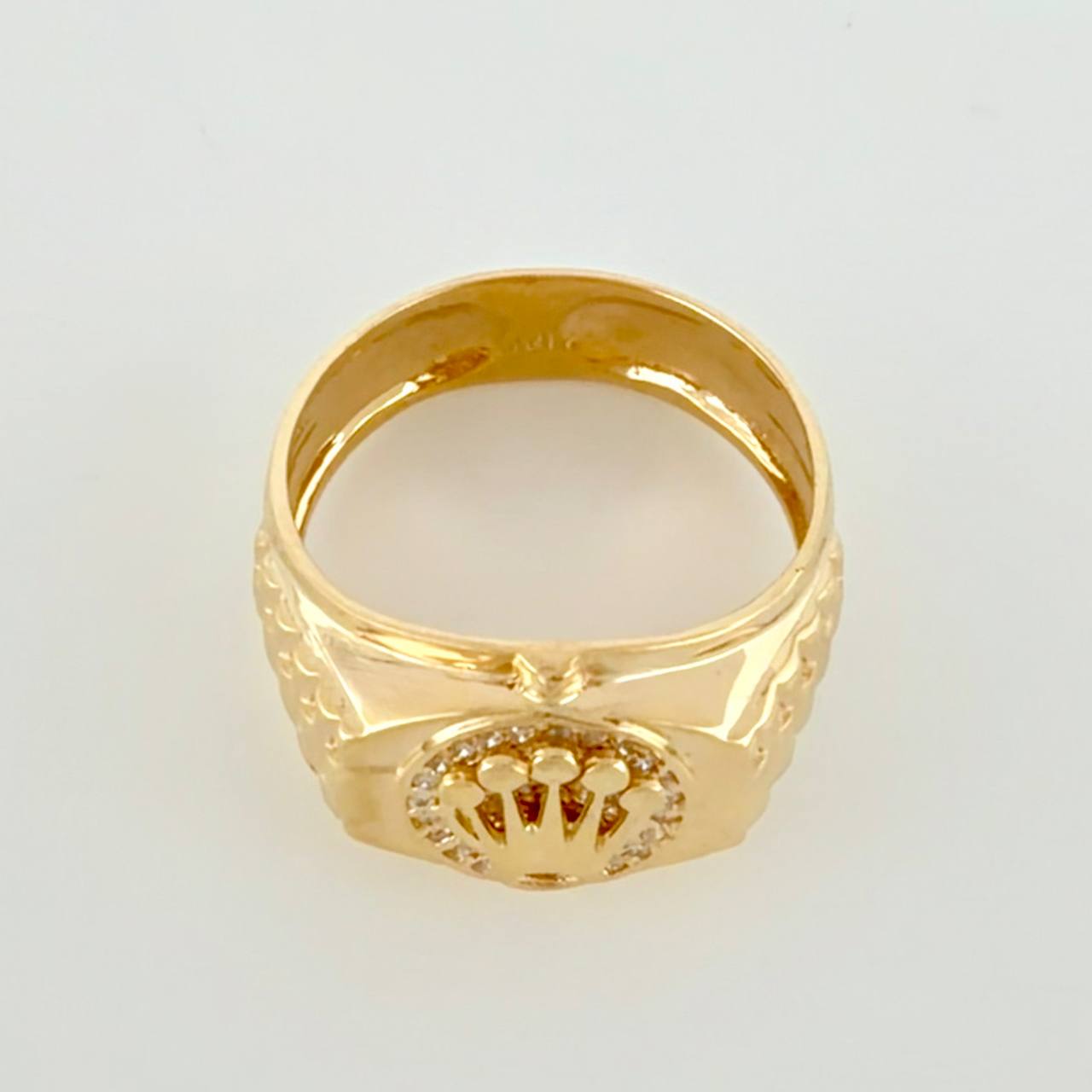 Anillo Corona 9.6g / T11 Oro Amarillo 18K