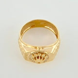 Anillo Correa Corona 6.45g / T11 Oro Amarillo 18K