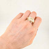 Anillo Corona 9.6g / T11 Oro Amarillo 18K