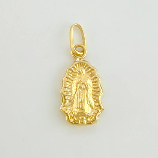 Dije Silueta Virgen Guadalupe 0.35g / 3/4 in Oro Amarillo 18K