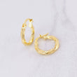 Candongas Kari 1.2g / 1/2 in Oro Amarillo 18K