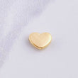 Herraje Corazón Liso 0.35g / 1/2 in Oro Amarillo 18K