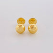 Topos Bola Diamantada 0.7 g / in / 6 mm Oro Amarillo 18K