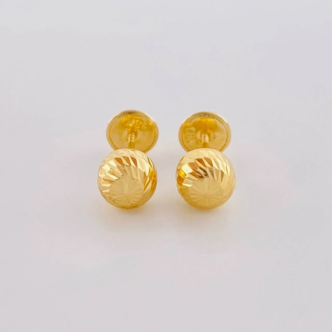 Topos Bola Diamantada 0.9g / in / 7mm Oro Amarillo 18K