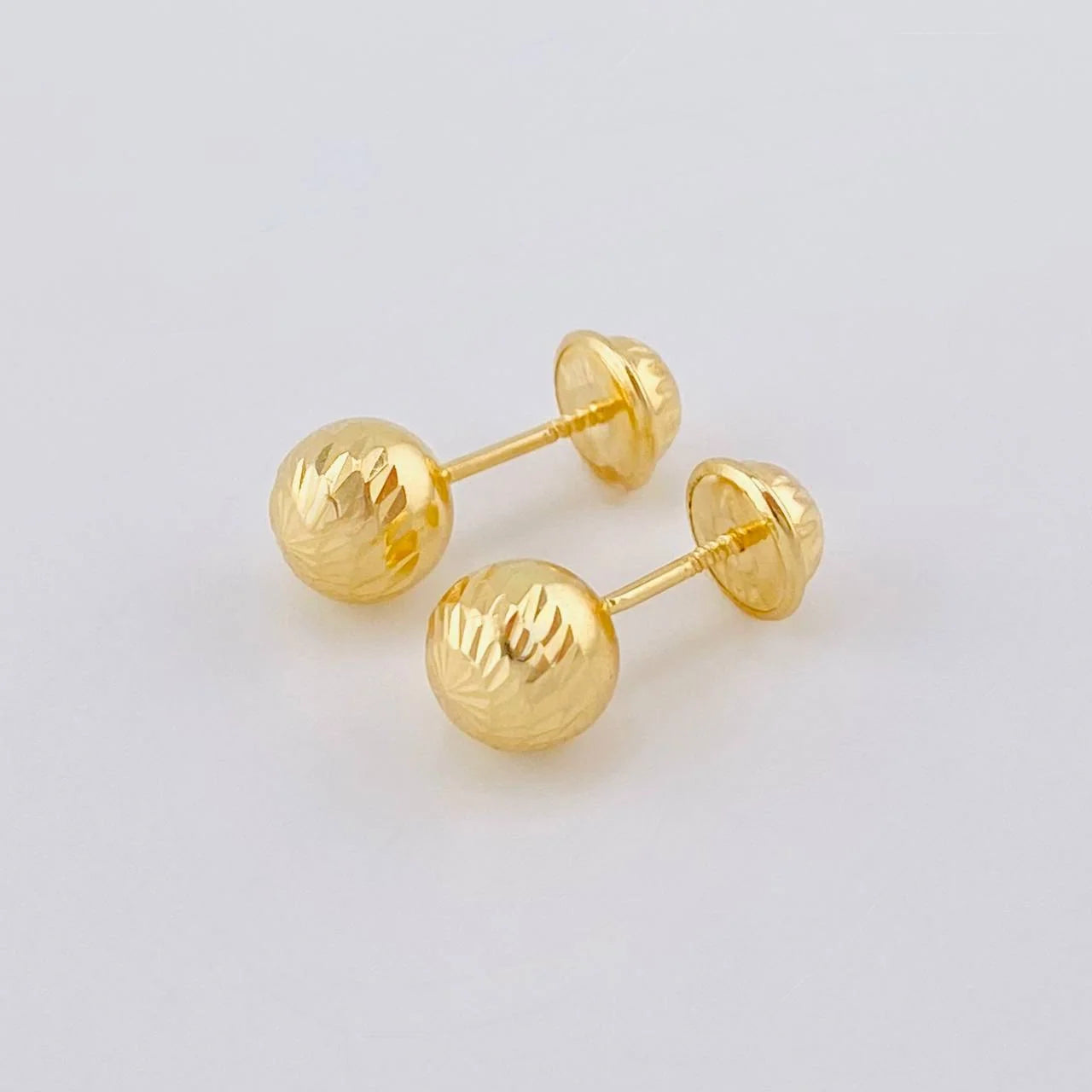 Topos Bola Diamantada 0.9g / in / 7mm Oro Amarillo 18K