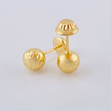 Topos Bola Diamantada 0.7 g / in / 6 mm Oro Amarillo 18K