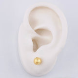 Topos Bola Diamantada 0.75 g / in / 6 mm Oro Amarillo 18K