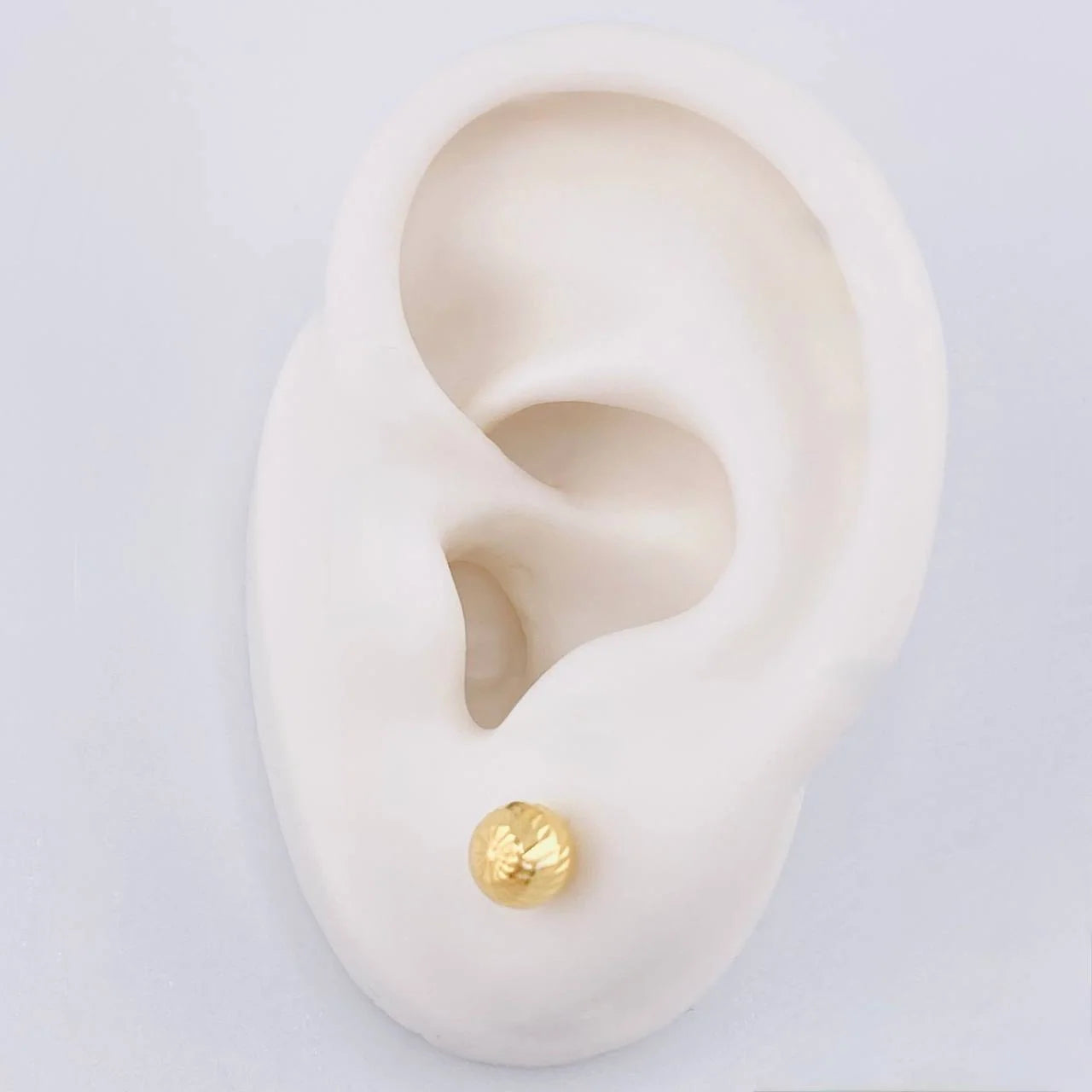 Topos Bola Diamantada 0.9g / in / 7mm Oro Amarillo 18K
