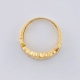 Quinceañera Crown Ring 2.55 g / T5 3/4 Yellow Gold 18K