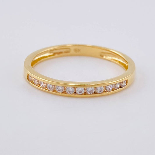 Anillo Churumbela 2.15 g / T7 1/2 Oro Amarillo 18K