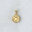 Dije Letra I Mate 0.55 g / 1/2 in Oro Amarillo 18K
