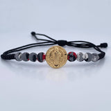 Black San Benito Bracelet 0.9gr / 18K Gold &