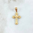Dije Cruz Cristo 0.9gr / 3.1cm / Oro 18K