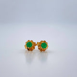 Topos Cuatro Garras 0.7gr / Oro Amarillo 18K $