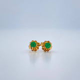 Topos Cuatro Garras 0.7gr / Oro Amarillo 18K $