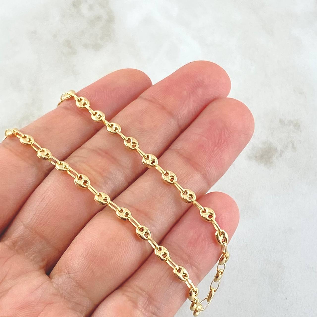GC Chain 5.2gr / 17.7in / 18K Gold *