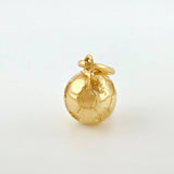 Dije Futbol Balon 1.8gr / 1/2 in / Oro Amarillo 18K